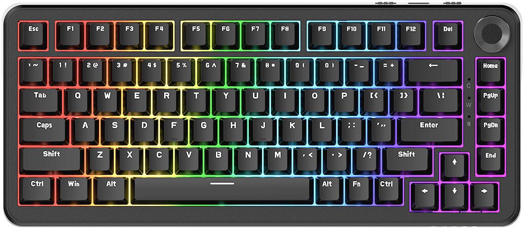 

Клавиатура Ajazz AK820 Max (черный, Ajazz Avocado)