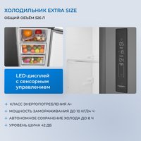 Холодильник side by side ZUGEL ZRTD459XB