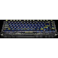 Клавиатура Gravastar Mercury K1 Lite Transparent Black (GravaStar x BSUN)