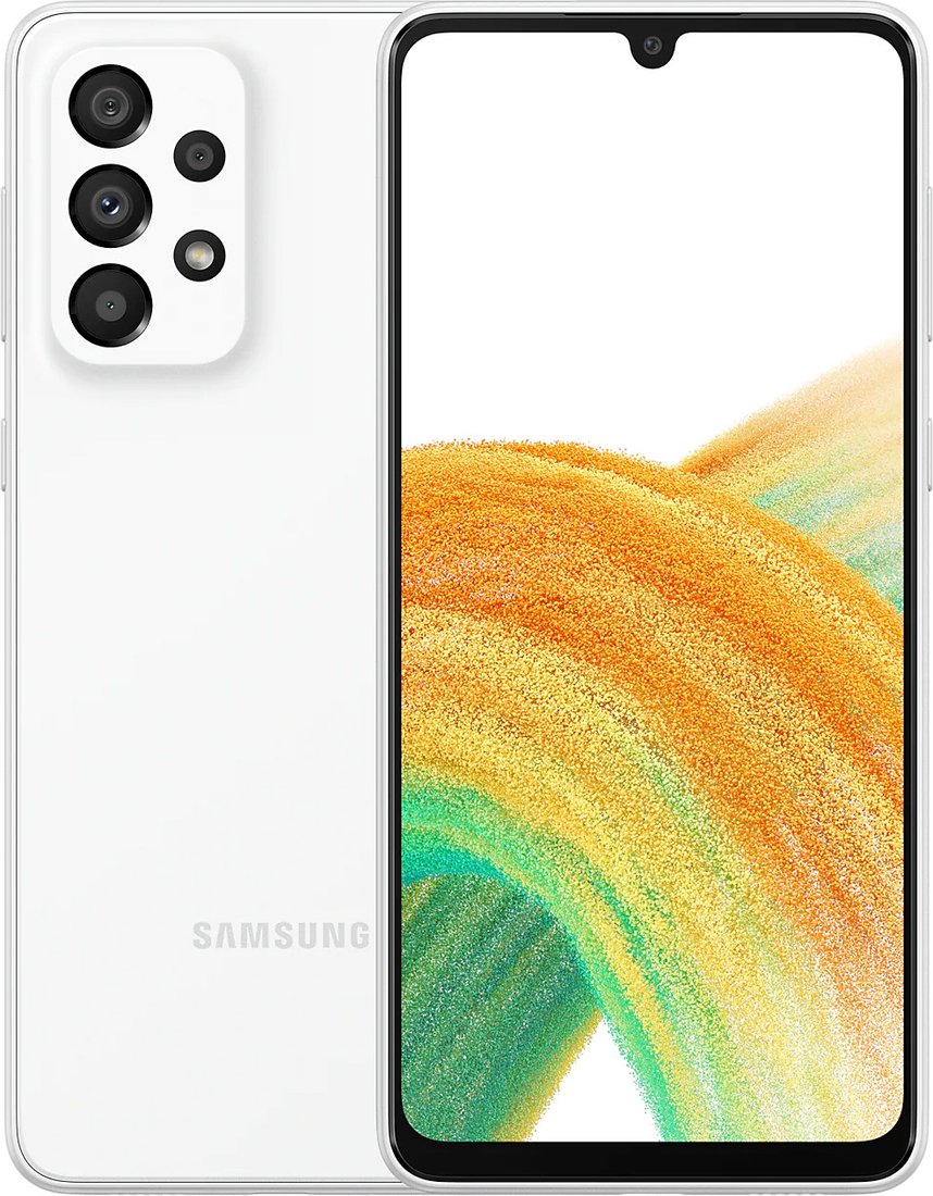 

Телефон Samsung Galaxy A33 5G SM-A336E/DSN 8GB/128GB (белый)