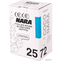Уголь для кальяна CocoNara Кокосовый 25 мм 72 шт