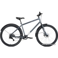 Велосипед Forward Spike 27.5 2023 (серый/серебристый)