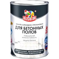 Эмаль Olecolor Для бетонных полов алкидно-уретановая 10 кг (серый) в Барановичах