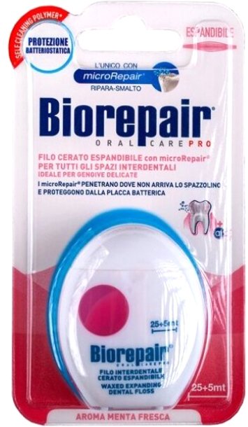 

Зубная нить Biorepair Filo Cerato Espandibile 30 м