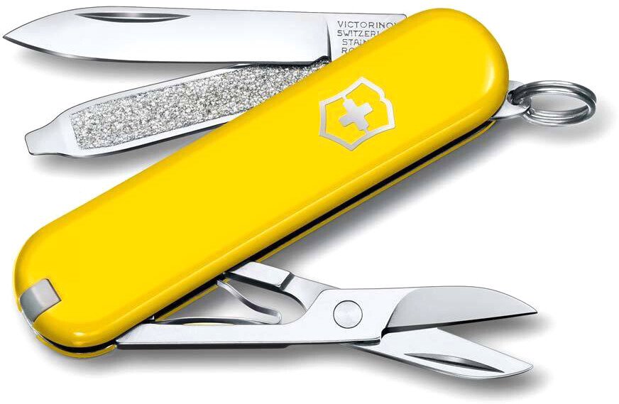 

Нож-брелок Victorinox Classic Sunny Side 0.6223.8G (желтый)