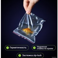 Пакеты фасовочные Staff Zip Lock 608168 (100 шт)