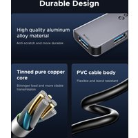 USB-хаб Orico YSA7-U3-GY-BP