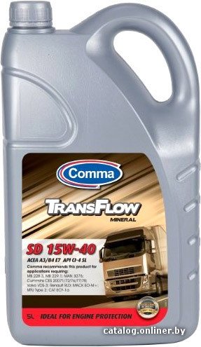 Моторное масло Comma TransFlow SD 15W-40 5л