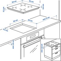 Варочная панель Ikea VILSTA 90557725