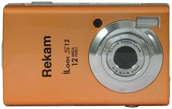 Фотоаппарат Rekam iLook S12 (оранжевый)