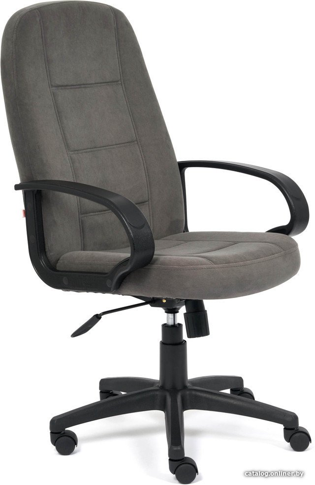 Офисное кресло TetChair СH-747 (флок, серый)