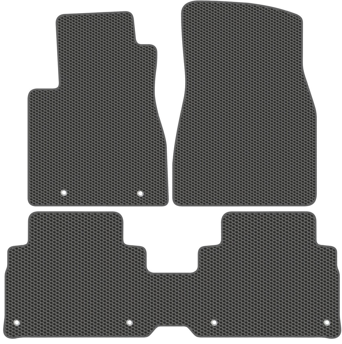 Комплект ковриков для авто Alicosta Lexus RX300 (suv / MCU35) 2003 - 2006 (серый)