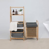 Этажерка AksHome Pansy (Iris) (бамбук)