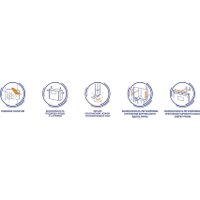 Инсталляция для унитаза Cersanit Aqua 50 Prime P 68178 с кнопкой Accento Circle для Aqua 69083 (кнопка золото глянец)