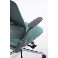 Офисное кресло SitUp Kwin Green Chrome (ткань Green/Green)