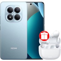 Телефон Xiaomi Redmi Note 15 Pro 12GB/256GB международная версия (синий) + наушники Xiaomi Redmi Buds 6 Lite (белый) по акции