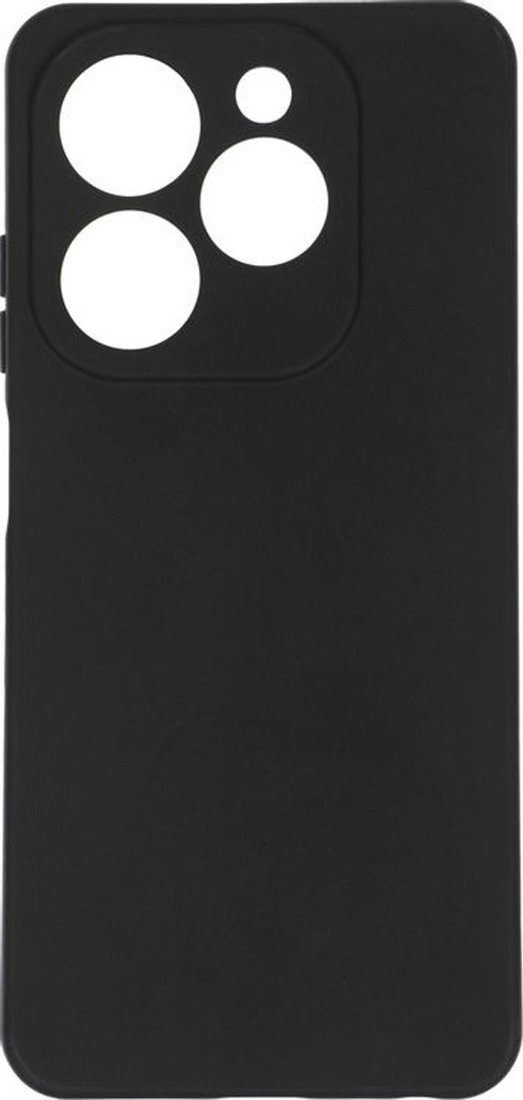 Чехол для телефона BoraSCO Silicone Case для Infinix Hot 40i/Smart 8/Smart 8 Plus 72733 (черный)