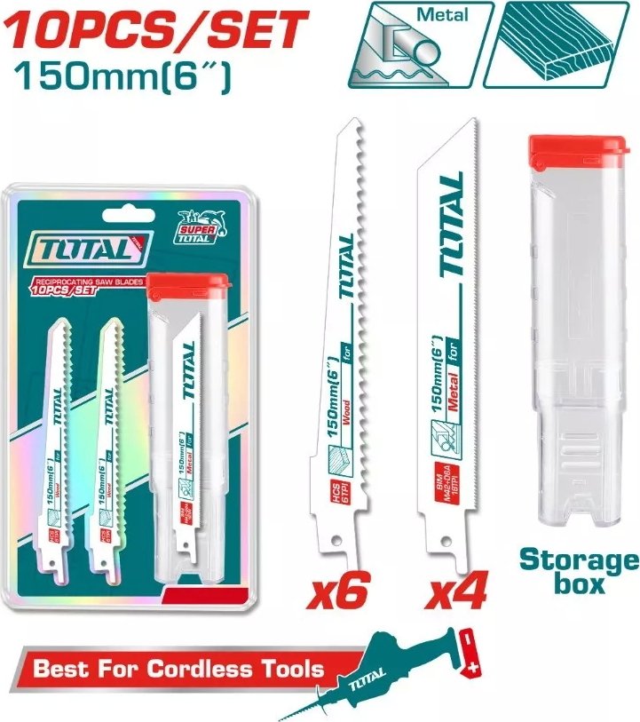 

Набор пильных полотен Total TAC521002