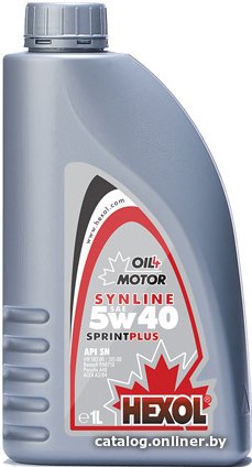 

Моторное масло Hexol Synline Sprintplus 5W-40 1л