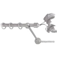 Карниз для штор Lm Decor Лист (сатин, витая, 1.6м 19мм, 1 ряд)