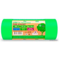 Пакеты для мусора Mirpack Pure Ecology Био 40 мкм 180 л (10 шт)