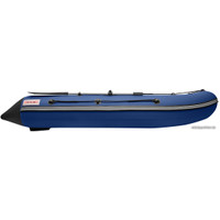 Моторно-гребная лодка Roger Boat Hunter 3000 (без киля, синий/черный)