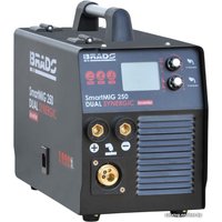 Сварочный инвертор Brado SmartMIG 250 Dual Synergic