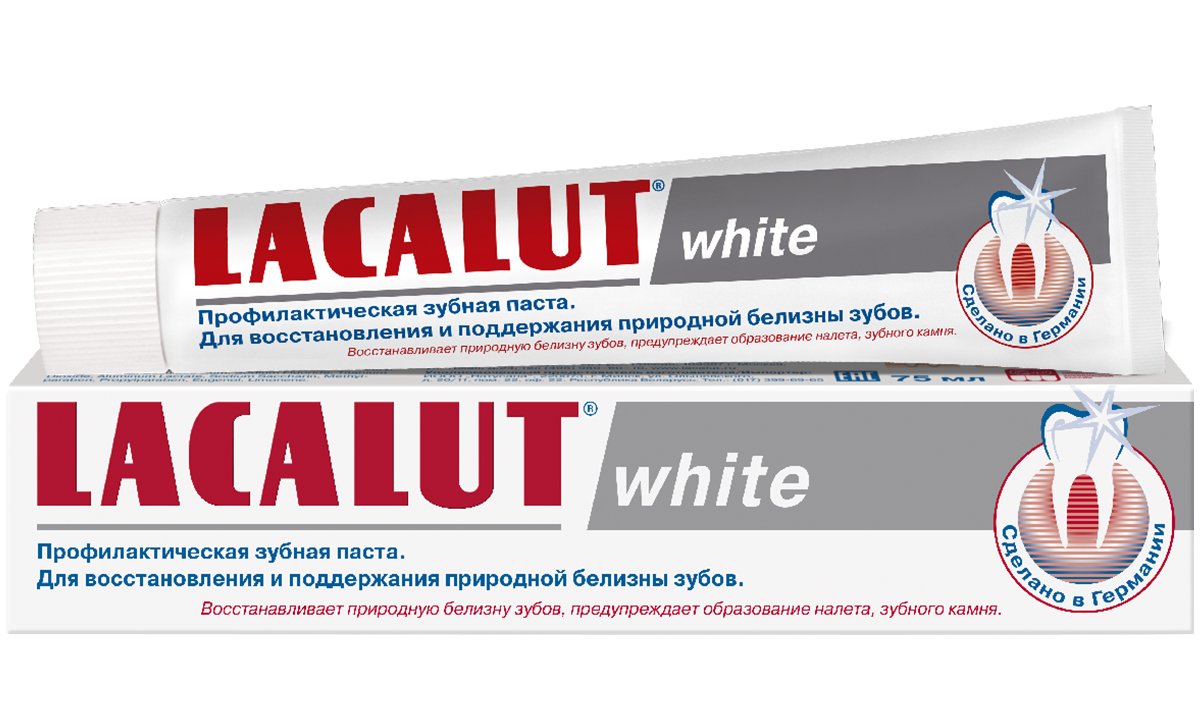 

Зубная паста LACALUT White 50 мл