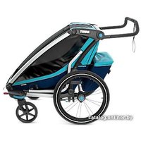 Детский велоприцеп Thule Chariot Cross 2 (Thule Blue/Poseidon)