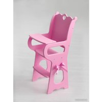 Стульчик для кукол Leader Toys Diamond Princess для кормления 72119 (розовый)