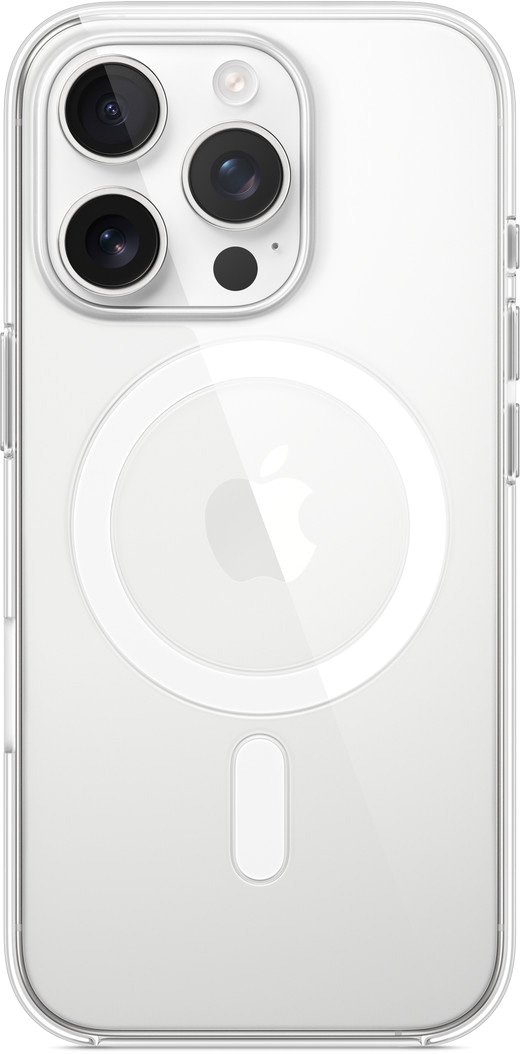 

Чехол для телефона Apple MagSafe Clear Case для iPhone 16 Pro (прозрачный)