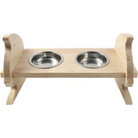 Миски на подставке KraftHouse 40x17x19см на подставке 2044891366874