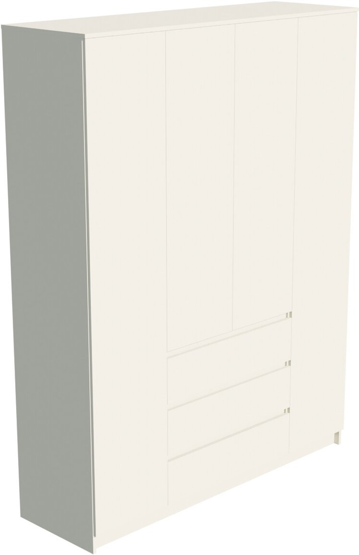 

Шкаф распашной ДСВ МС Мори МШ 1600 (сатин)