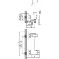 Гигиенический душ Ledeme L5398G-7