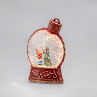 Светильник Neon-Night Елочный шар с эффектом снегопада и подсветкой 501-160