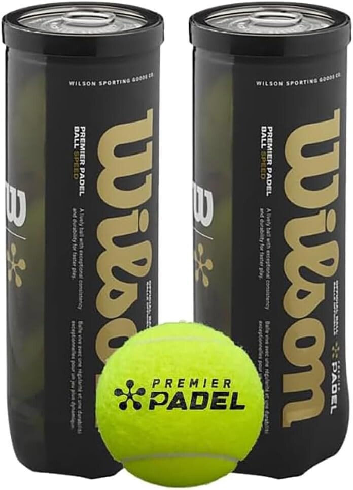 Мячи для падел-тенниса Wilson Premier Padel Speed (6 шт.)
