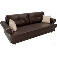 Диван Лига диванов Сплин 101691 (экокожа, коричневый)