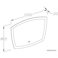  Smile Зеркало Риголетто 90 Z0000010633