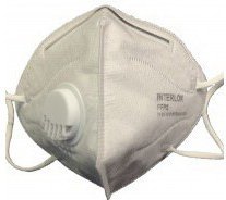 Респиратор-полумаска Interlock FFP2 с клапаном (1 шт)