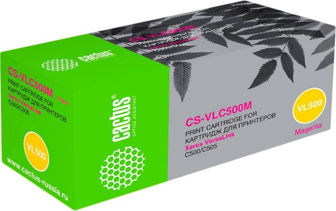 

Картридж CACTUS CS-VLC500M (аналог Xerox 106R03878)