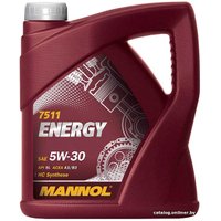 Моторное масло Mannol Energy 5W-30 API SL 4л