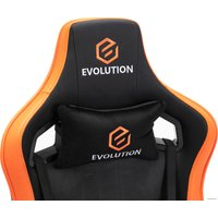Игровое (геймерское) кресло Evolution Avatar M (черный/оранжевый)