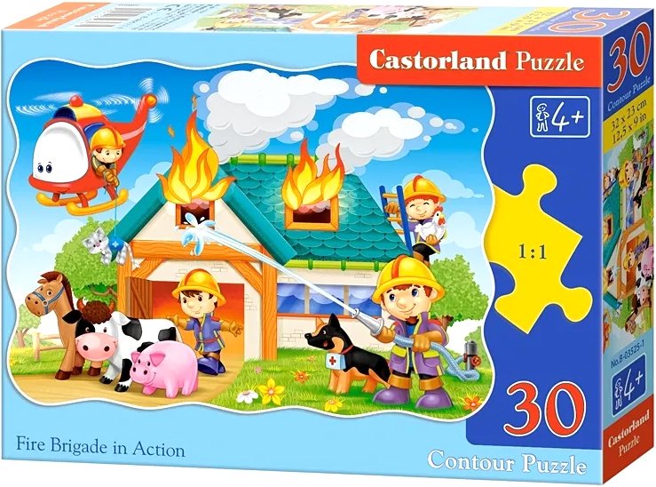 

Мозаика/пазл Castorland Пожарная бригада B-03525