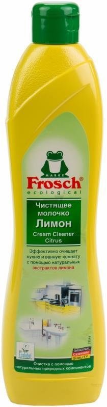 

Средство универсальное Frosch Молочко чистящее универсальное FROSCH Лимон 0.5 л
