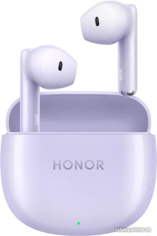 Наушники HONOR Earbuds X6 (сиреневый, международная версия)