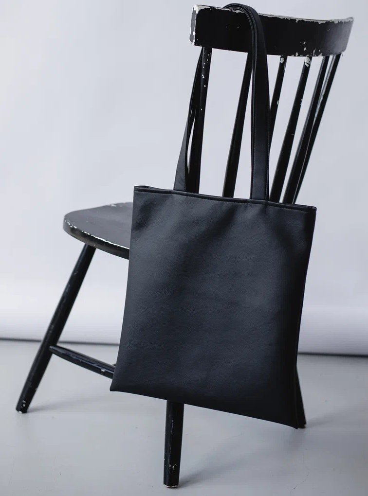 

Сумка шоппер MT.style из экокожи (черный)