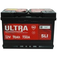 Автомобильный аккумулятор Ultra PRO R+ 730A (70 А·ч)