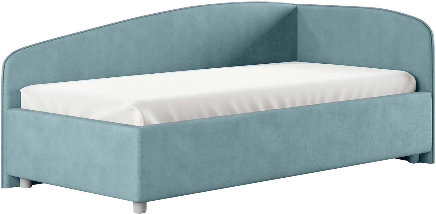 Кровать Сонум Paola R 90x200 (замша голубой)