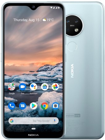 Nokia 7.2 4GB/64GB (серебристый)