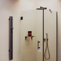 Душевой уголок MaybahGlass MGY-1303-6 (бесцветное стекло/черный)